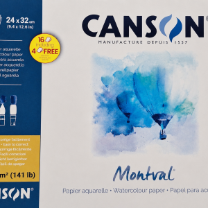 Papier 24 x 32 cm CANSON Montval